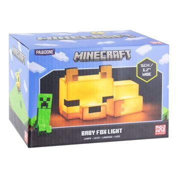 Paladone bordlampe Minecraft Baby Fox trådløs H11 cm