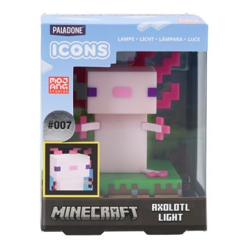 Paladone bordlampe Minecraft Axolotl trådløs H11 cm