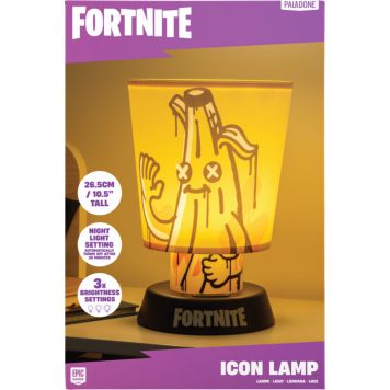 Palodone bordlampe Fortnite Peely trådløs dæmpbar m/timer H26,5 cm