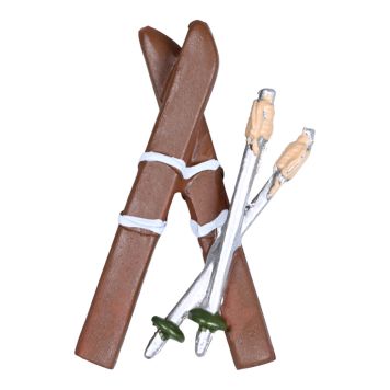 Det Gamle Apotek ski til nisser 8x5 cm