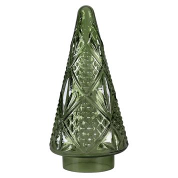 Det Gamle Apotek juletræ glas 23 cm