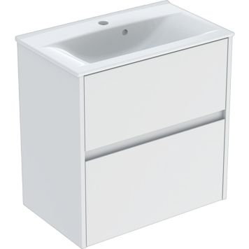 Ifö badmøbelsæt Sense Modern hvid 2 skuffer 61 cm
