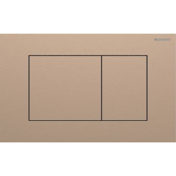 Geberit betjeningsplade Sigma40 square rødguld