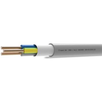 Fixpro installationskabel 3G2,5 mm² 50 m grå