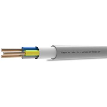 Fixpro installationskabel 3G1,5 mm² 50 m grå