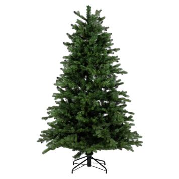 Nordic Winter kunstigt juletræ Saga med lys plast 210x134 cm