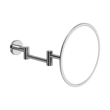 Laufen vægspejl med forstørrelsesglas krom 20x31 cm