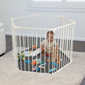Dreambaby Discovery 6 kravlegård hvid