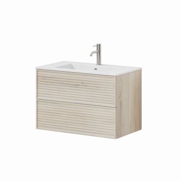 Klampenborg underskab med vask eg 80 cm