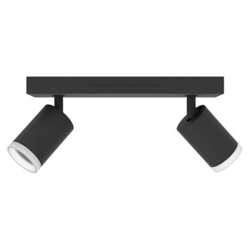 Eglo LED-spotskinne Melitello-Z sort L25 cm