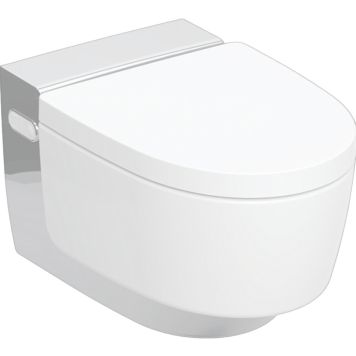 Geberit væghængt douchetoilet Mera Comfort krom med soft close