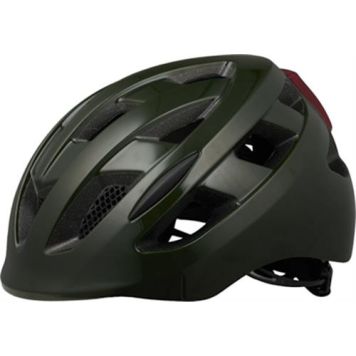Urban cykelhjelm grøn 48-55 cm S med LED