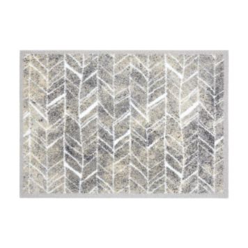 Astra smudsmåtte Miabella 50x150cm sildebens mønster