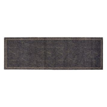 Astra smudsmåtte Miabella 50x150cm mørk grå