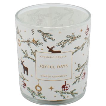 Duftlys ginger & cinnamon 8 cm