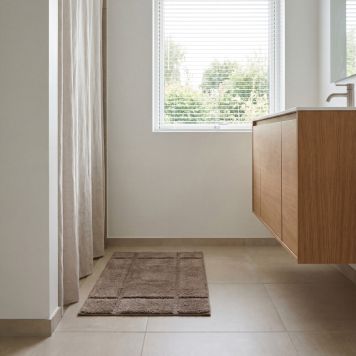Debel bademåtte Cozy 80x50 cm beige