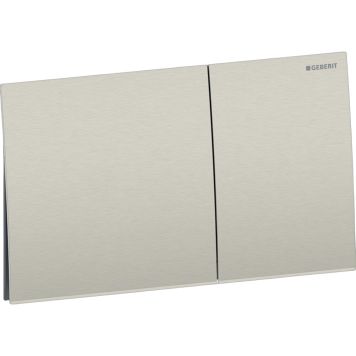 Geberit betjeningsplade square Sigma 70 børstet nikkel