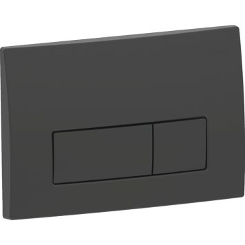 Geberit betjeningsplade Delta 50 square sort