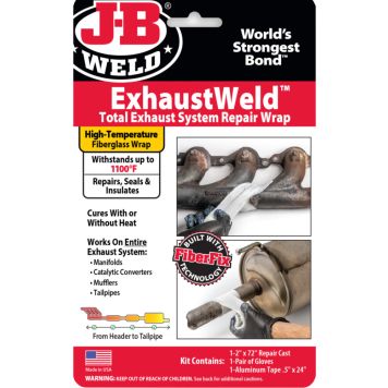JB Weld reparationswrap FiberFix ExhaustWeld 5x200 cm 