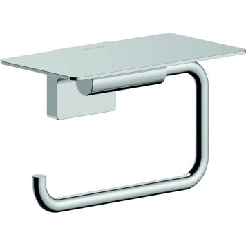 Hansgrohe toiletrulleholder m. hylde Addstoris S krom