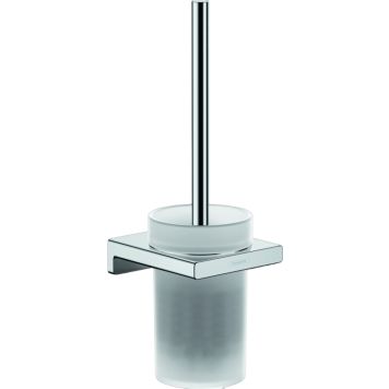 Hansgrohe toiletbørste med holder Addstoris krom