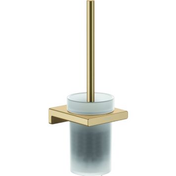 Hansgrohe toiletbørste med holder Addstoris bronze
