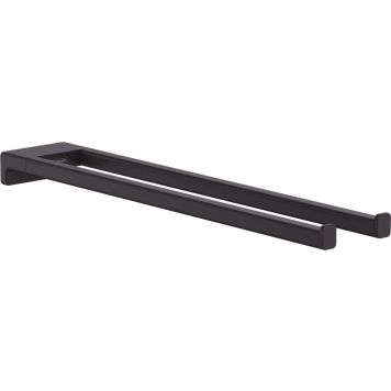 Hansgrohe håndklædeholder dobbelt Addstoris 45 cm mat sort