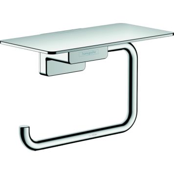 Hansgrohe toiletrulleholder m. hylde Addstoris krom