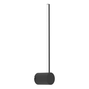 Eglo væglampe Flatron-Z mat sort LED H47,5 cm