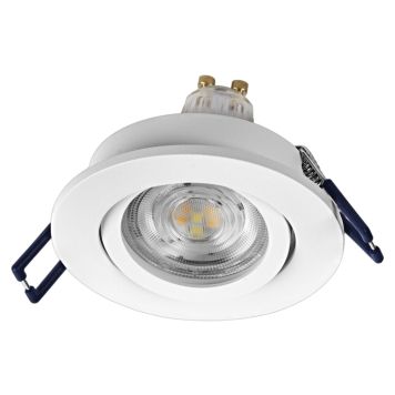 Osram indbygningsspot Smart Mat Spot GU10 hvid Ø8,5 cm