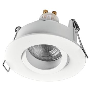 Osram indbygningsspot Smart Mat GU10 hvid Ø8,5 cm