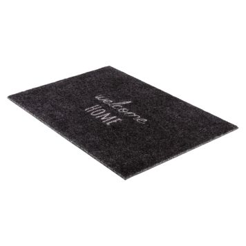 Dørmåtte Homedeco Welcome Home sort 60x40 cm