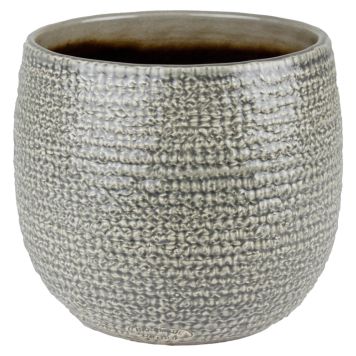 Scan-Pot krukke Laya Ø26/H23 cm grå