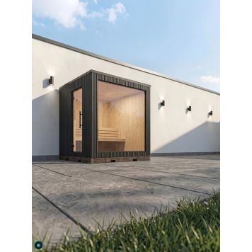 Sips sauna Freja 6-8 personer samlet