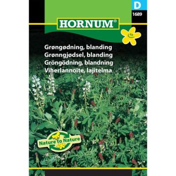 Hornum blomsterfrø grøngødning blanding