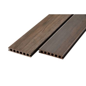 Wimex WPC terrassebræt Livø Prime umber 3600x140x22 mm