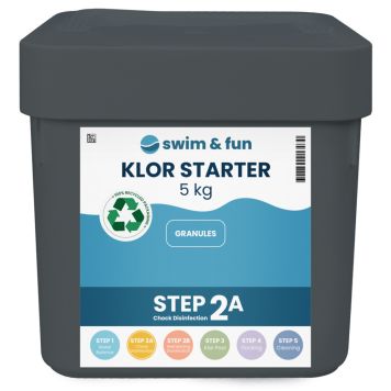Swim & Fun klor starter granulat 5 kg 