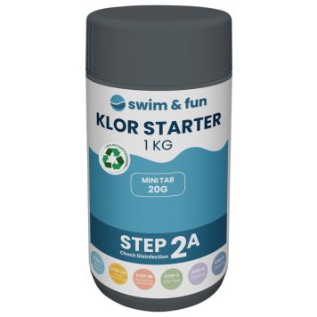 Swim & Fun Klor Starter Hurtigklor tabletter 1 kg