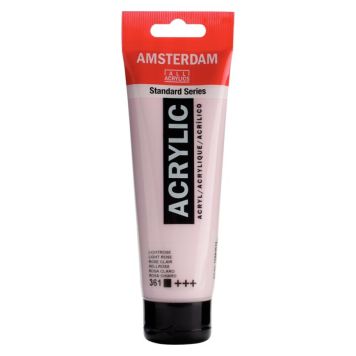 Amsterdam akrylmaling 120 ml light rose 361