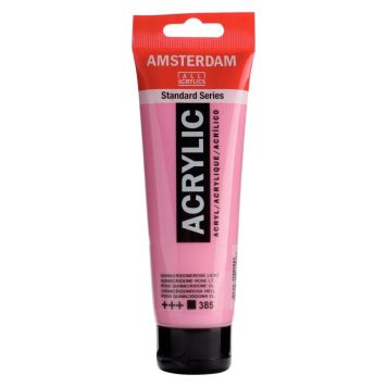 Amsterdam akrylmaling 120 ml quinacridone rose light 385