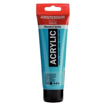 Amsterdam akrylmaling 120 ml turquoise blue 522