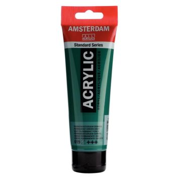 Amsterdam akrylmaling 120 ml permanent green deep 619