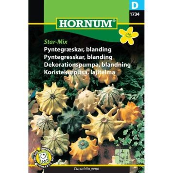 Hornum plantefrø Pyntegræskar, Star Mix