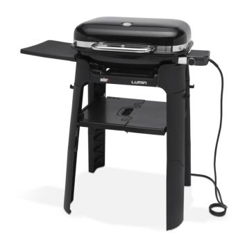 Weber elgrill Lumin Compact sort inkl. stander