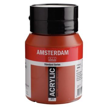 Amsterdam akrylmaling 500 ml burnt sienna 411