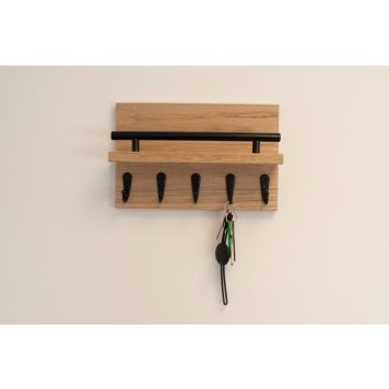 Ragnhild nøgleholder ubehandlet eg