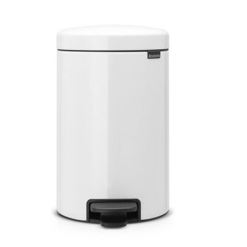 Brabantia pedalspand Newicon 12 l hvid