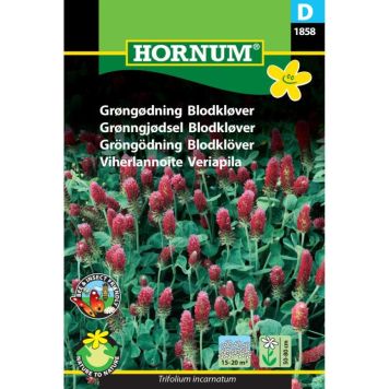 Hornum blomsterfrø Grøngødning Blodkløver