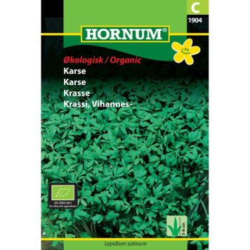 Hornum krydderurtefrø Økologisk Karse