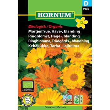 Hornum krydderurtefrø Økologisk Morgenfrue, Have-, blanding